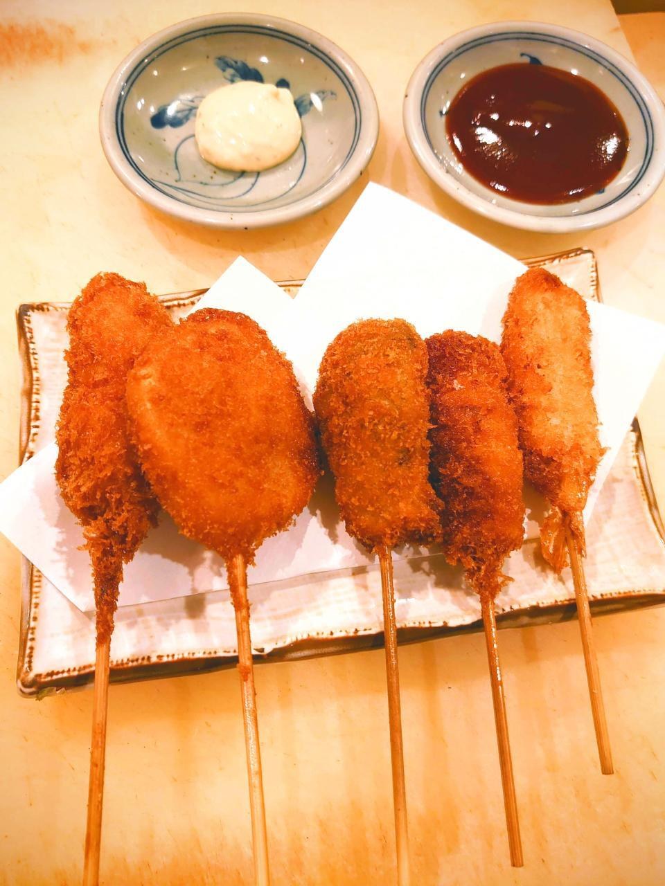 串カツ盛り